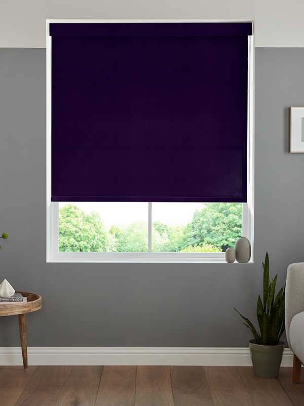 Rae Grape Roller Blind Rae Grape Roller Blind