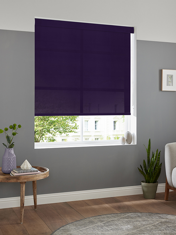 Rae Grape Roller Blind Rae Grape Roller Blind