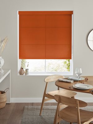 Rae Red Roller Blind