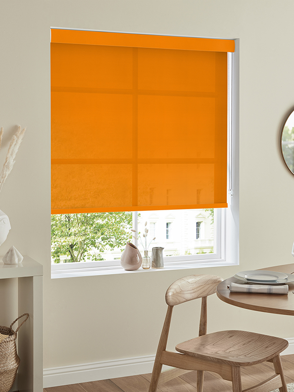 Rae Orange Roller Blind Rae Orange Roller Blind