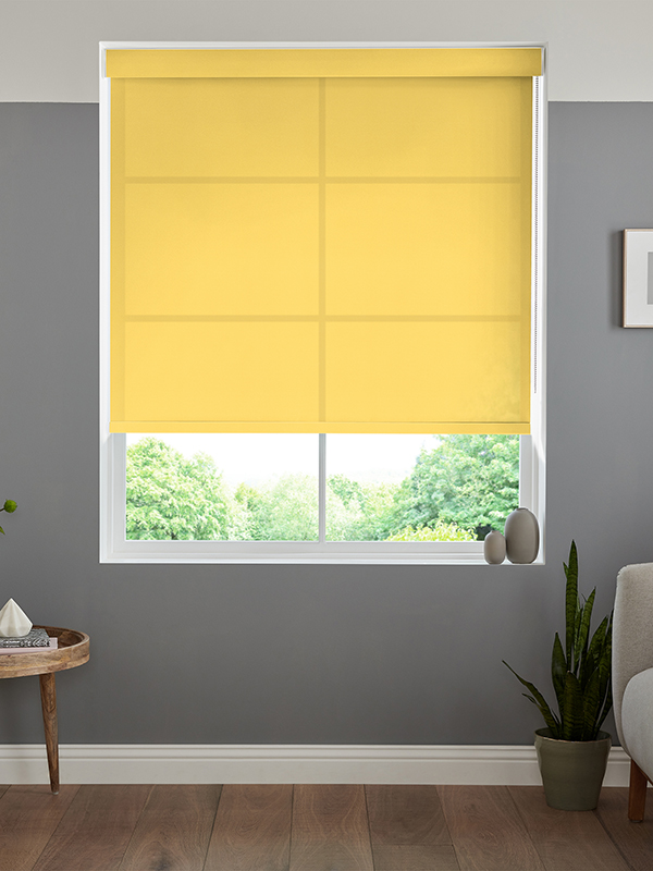 Rae Lemon Roller Blind Rae Lemon Roller Blind