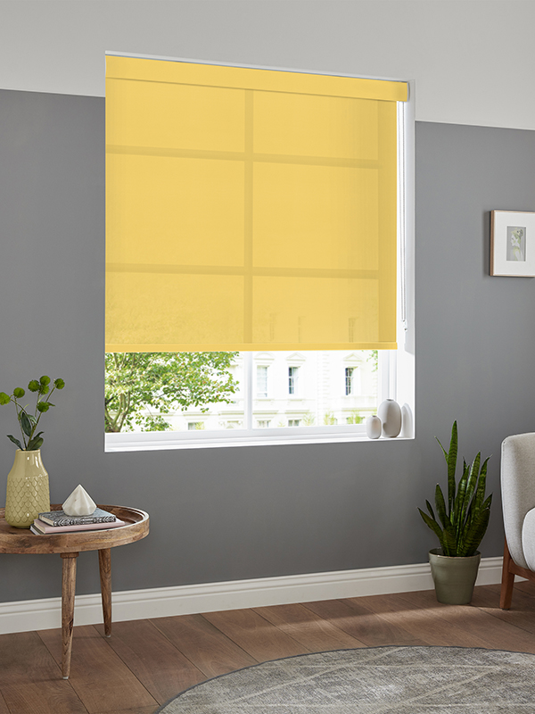 Rae Lemon Roller Blind Rae Lemon Roller Blind