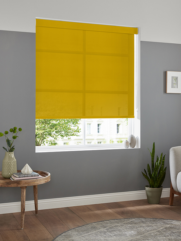 Rae Ochre Roller Blind Rae Ochre Roller Blind