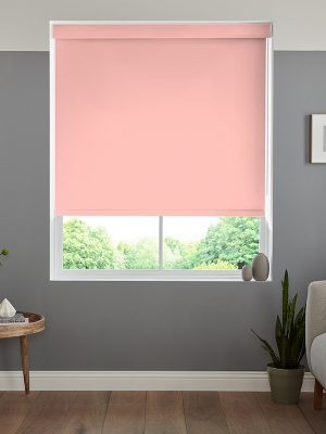 Maitlin Pink Roller Blind