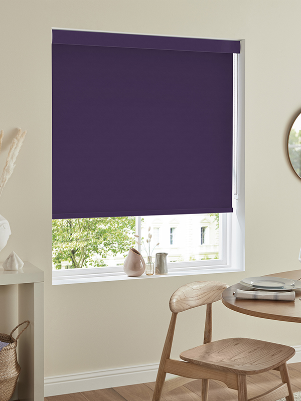 Maitlin Grape Roller Blind Maitlin Grape Roller Blind