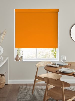 Maitlin Orange Roller Blind