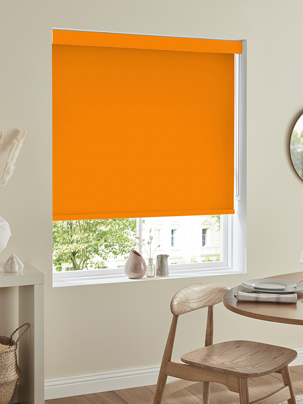 Maitlin Orange Roller Blind Maitlin Orange Roller Blind