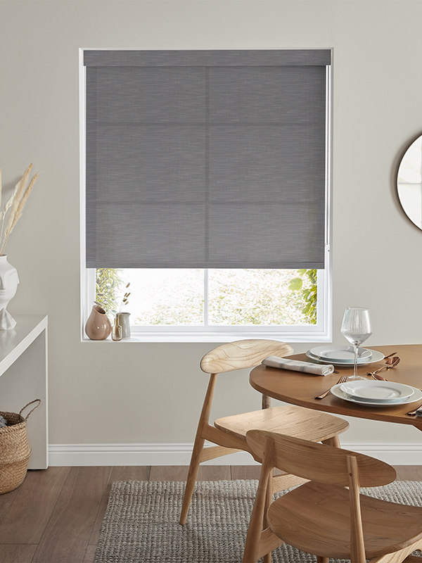 Innes Charcoal Roller Blind Innes Charcoal Roller Blind