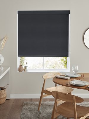 Lennie Black  Roller Blind