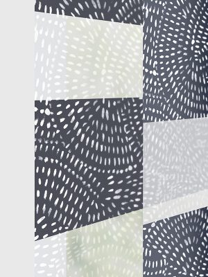 Cora Navy Fifty50 Blinds