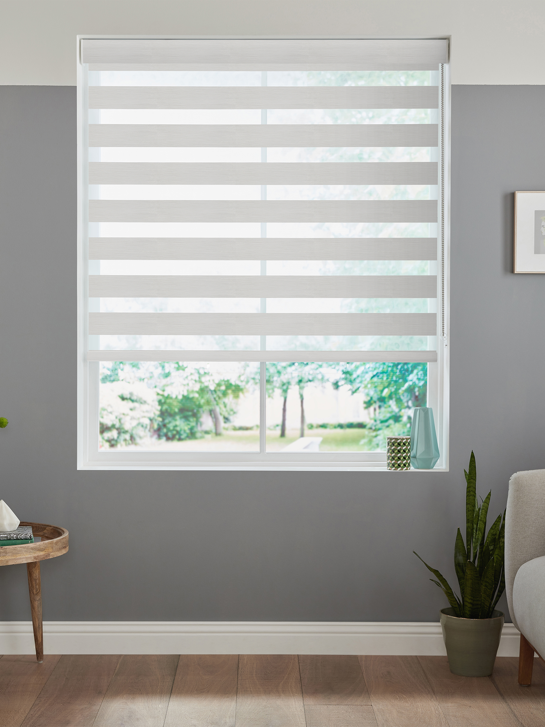 Molton Silver Fifty50 Blinds Molton Silver Fifty50 Blinds