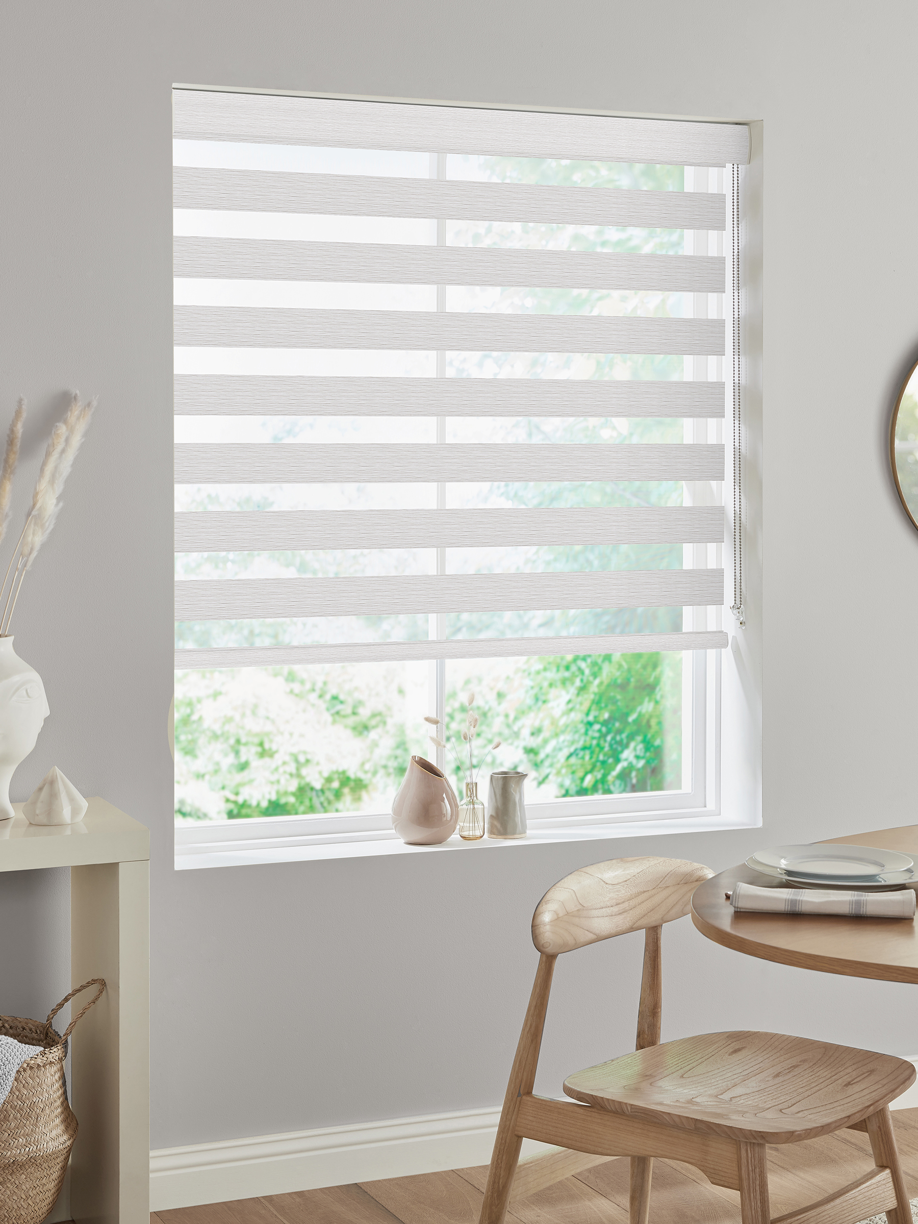 Andrena Silver Fifty50 Blinds Andrena Silver Fifty50 Blinds