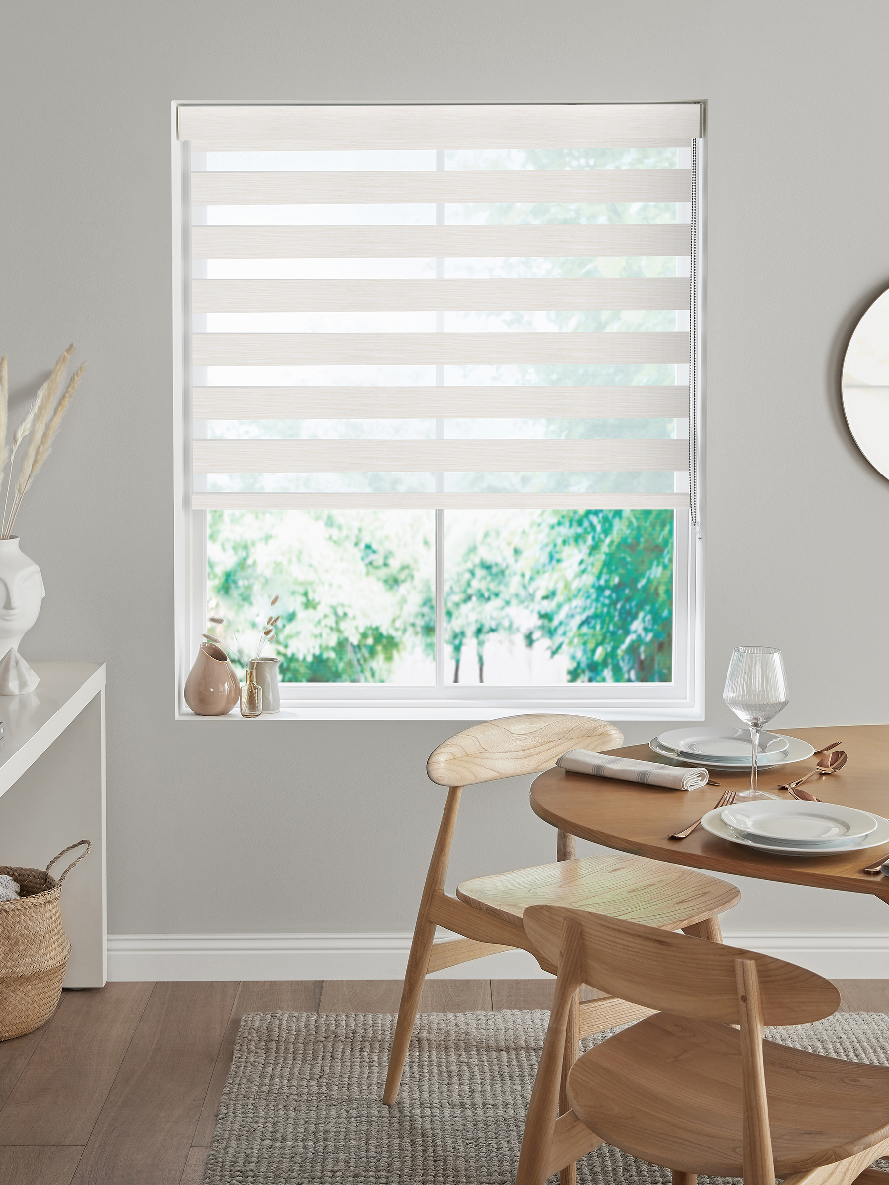 Kempton Snow Fifty50 Blinds Kempton Snow Fifty50 Blinds