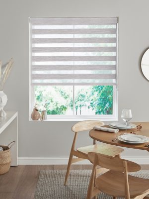 Kempton Grey Fifty50 Blinds