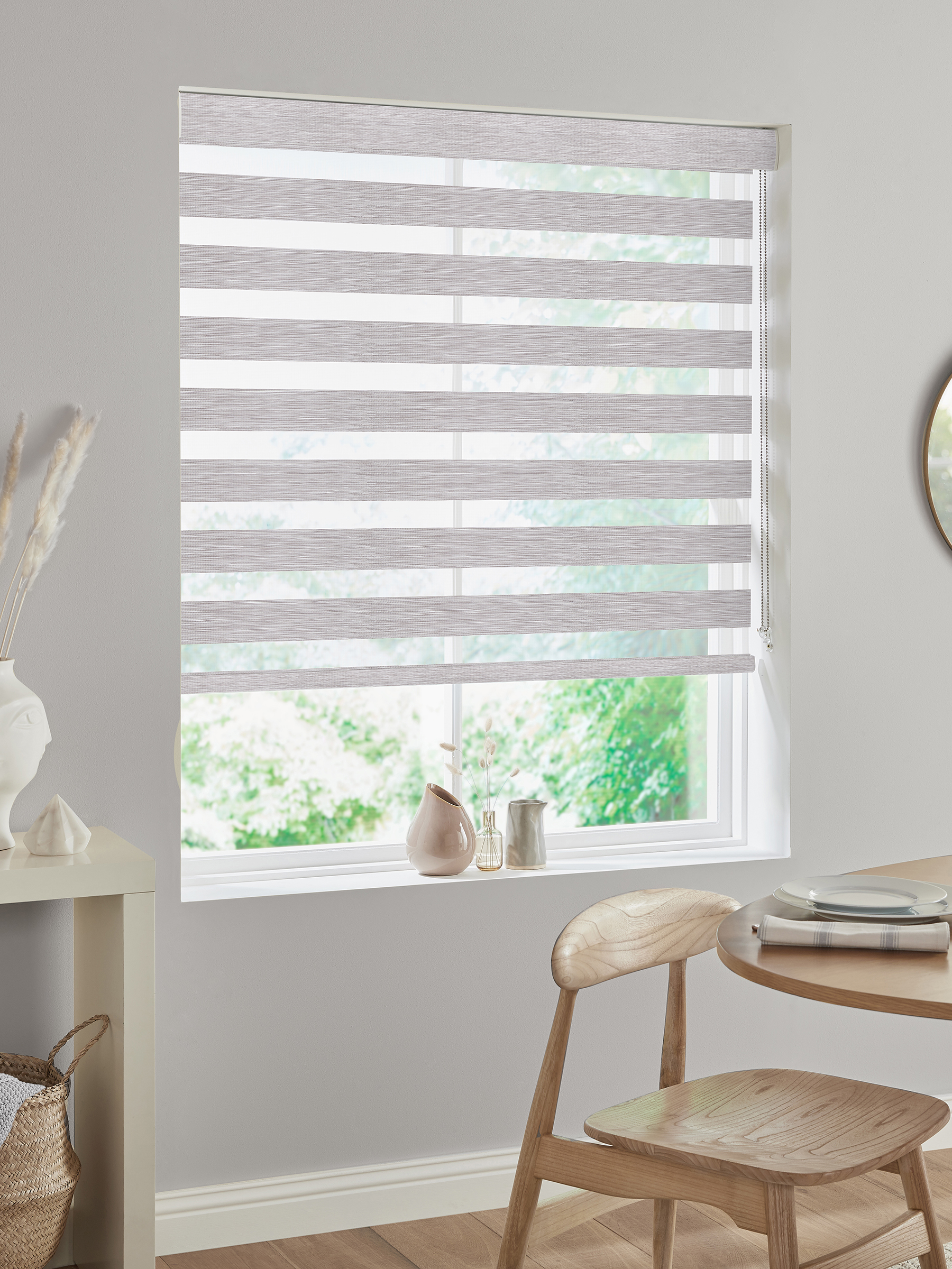 Kempton Grey Fifty50 Blinds Kempton Grey Fifty50 Blinds