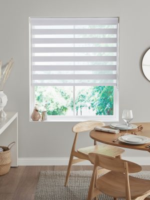 Ardingly White Fifty50 Blinds