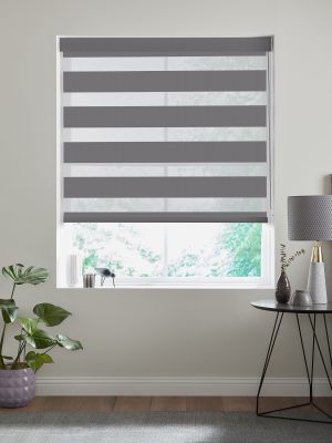 Ardingly Charcoal Fifty50 Blinds