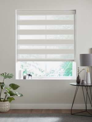 Huxley Putty Fifty50 Blinds