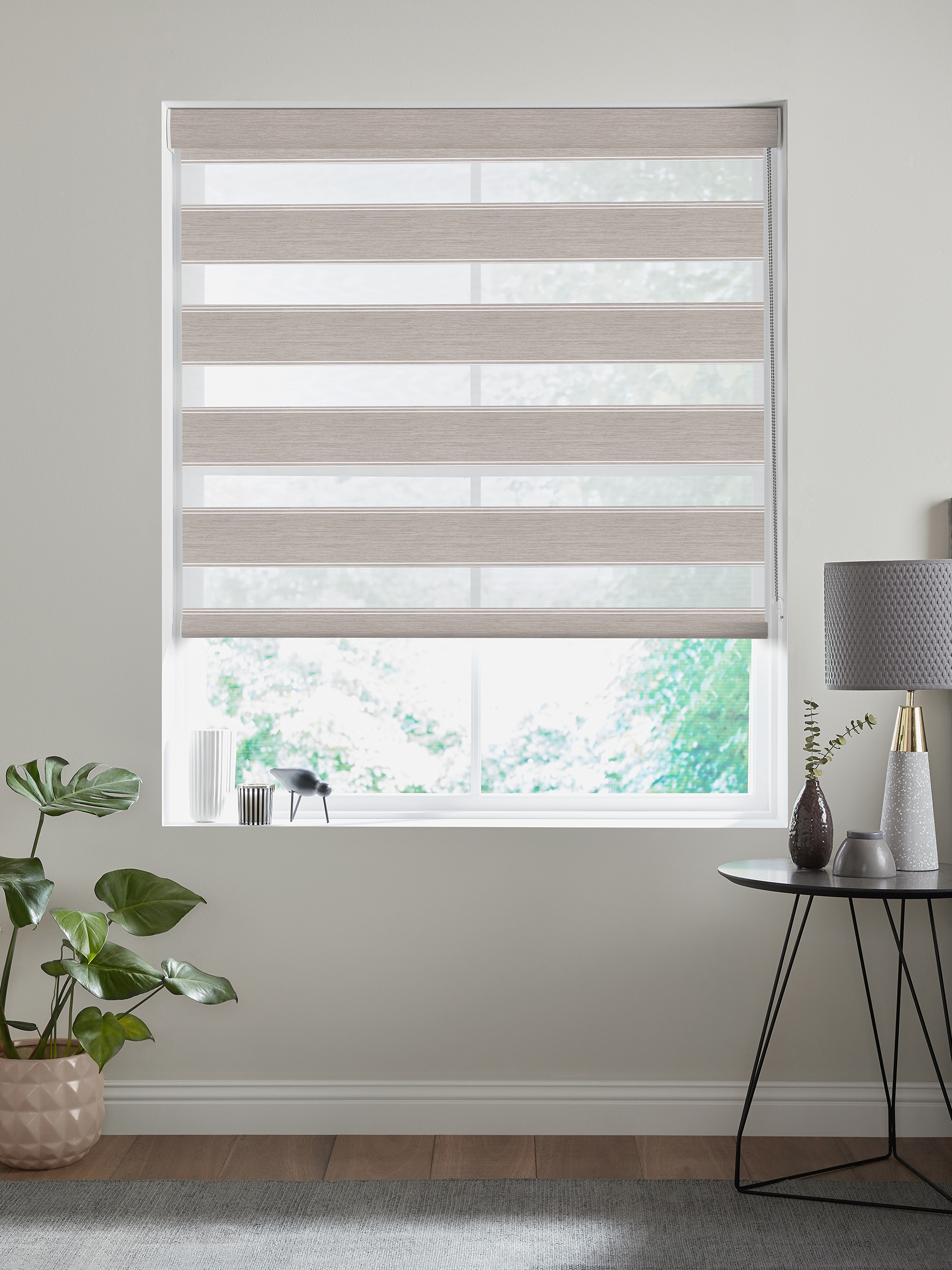 Huxley Taupe Fifty50 Blinds Huxley Taupe Fifty50 Blinds