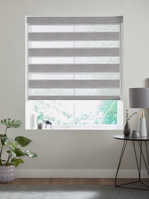 Huxley Steel Fifty50 Blinds