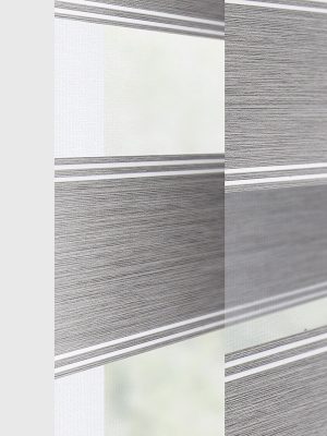Huxley Steel Fifty50 Blinds
