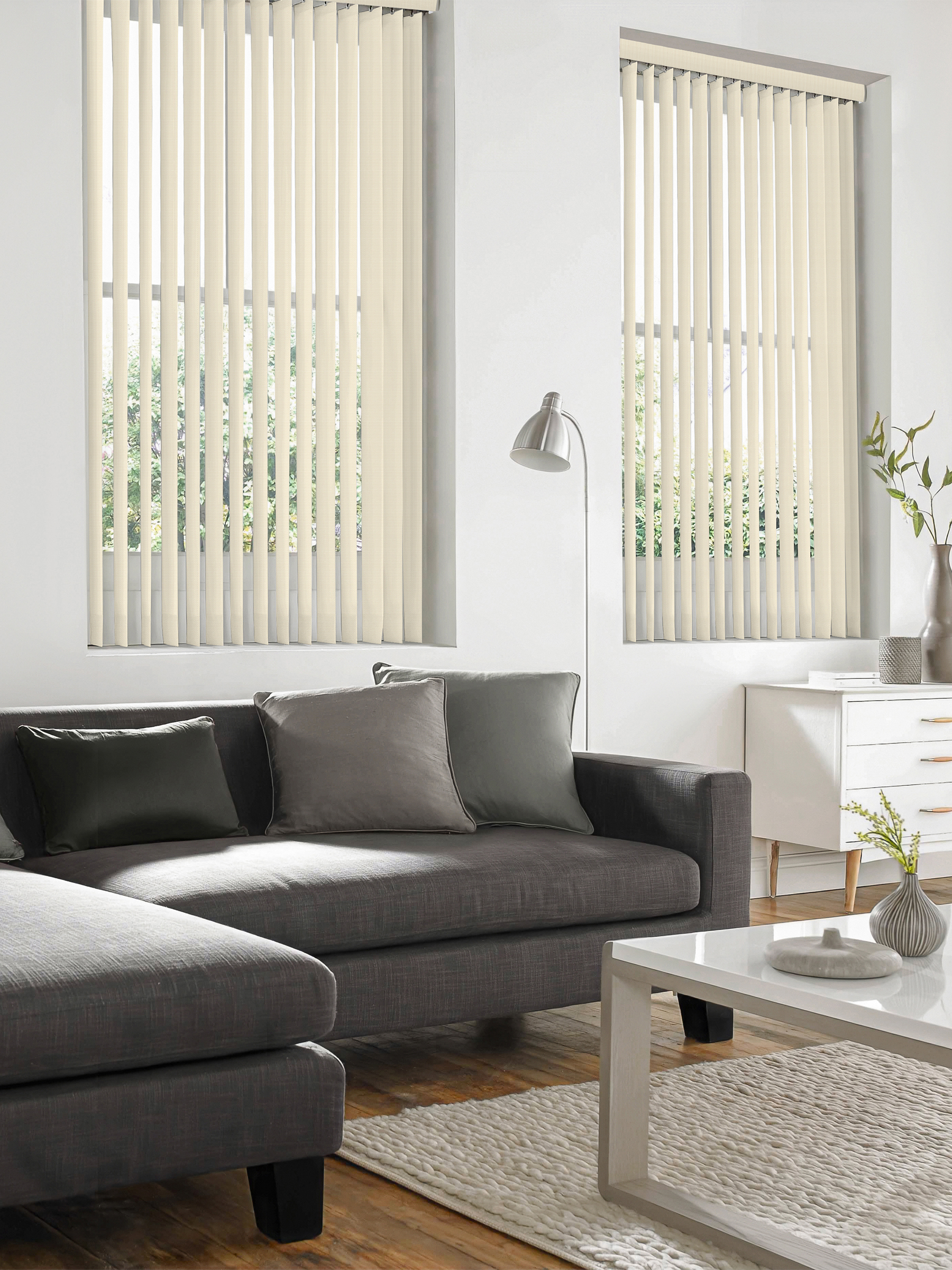 Camilla Cream Vertical Blind Camilla Cream Vertical Blind