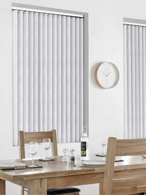 Farah White Vertical Blind