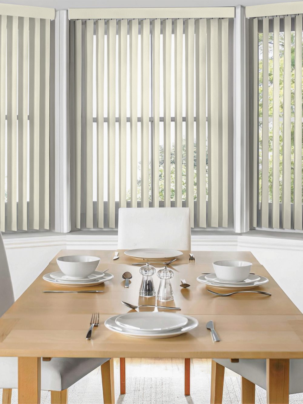 Farah Cream Vertical Blind