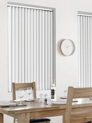 Heath White Vertical Blind