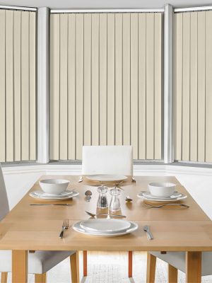 Heath Cream Vertical Blind