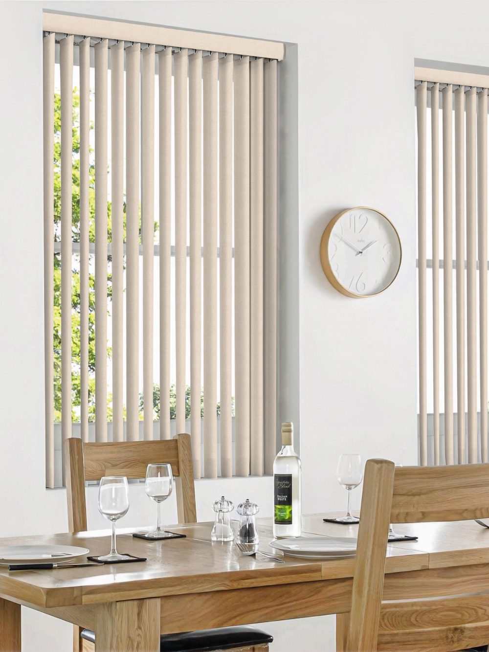 Bodie Cream Vertical Blind