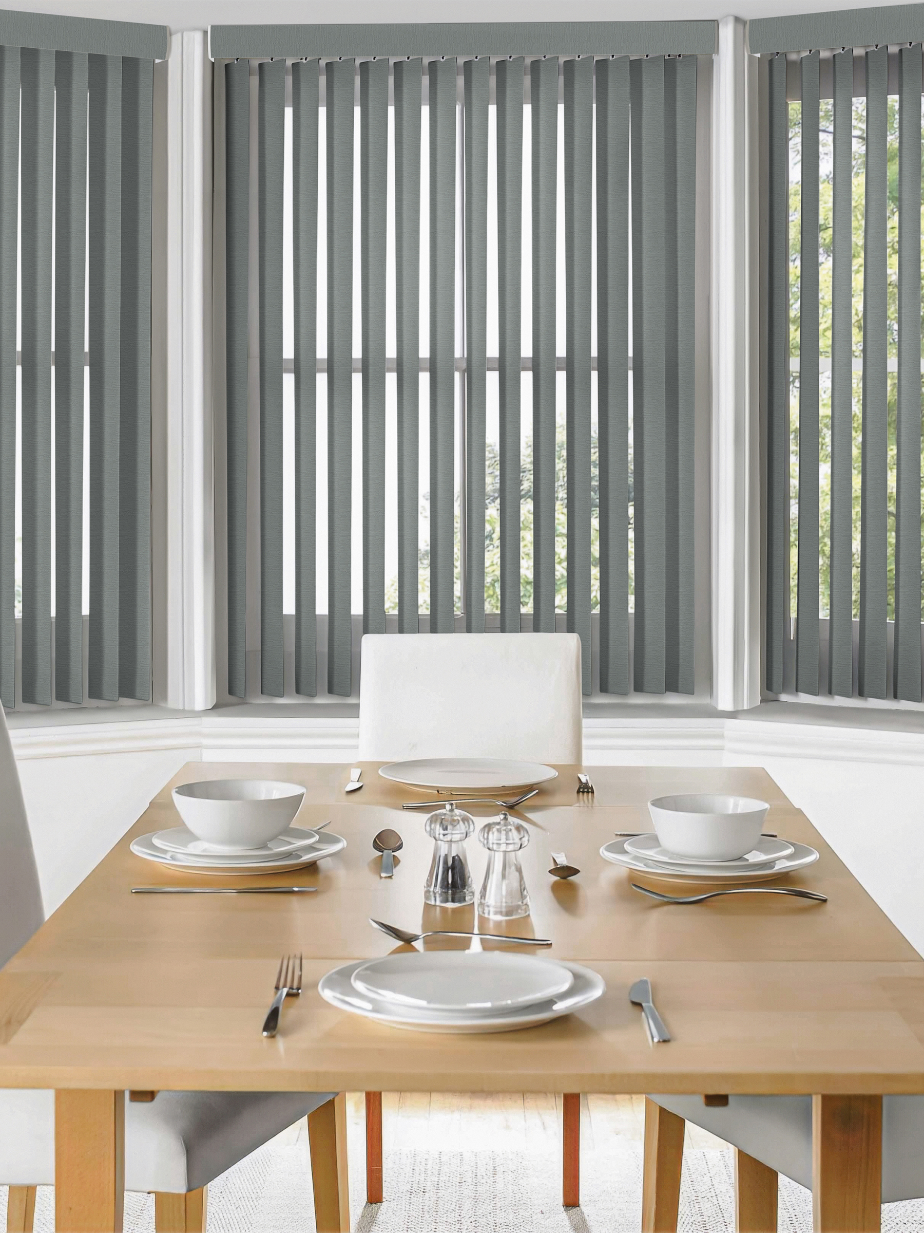Lian Pewter Vertical Blind Lian Pewter Vertical Blind