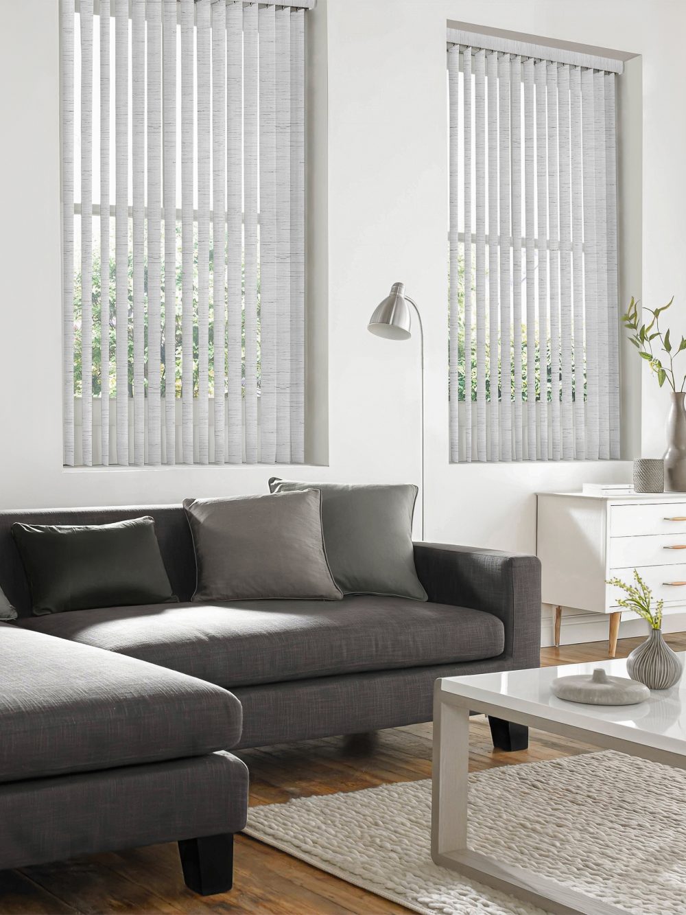 Delta Touch Vertical Blind