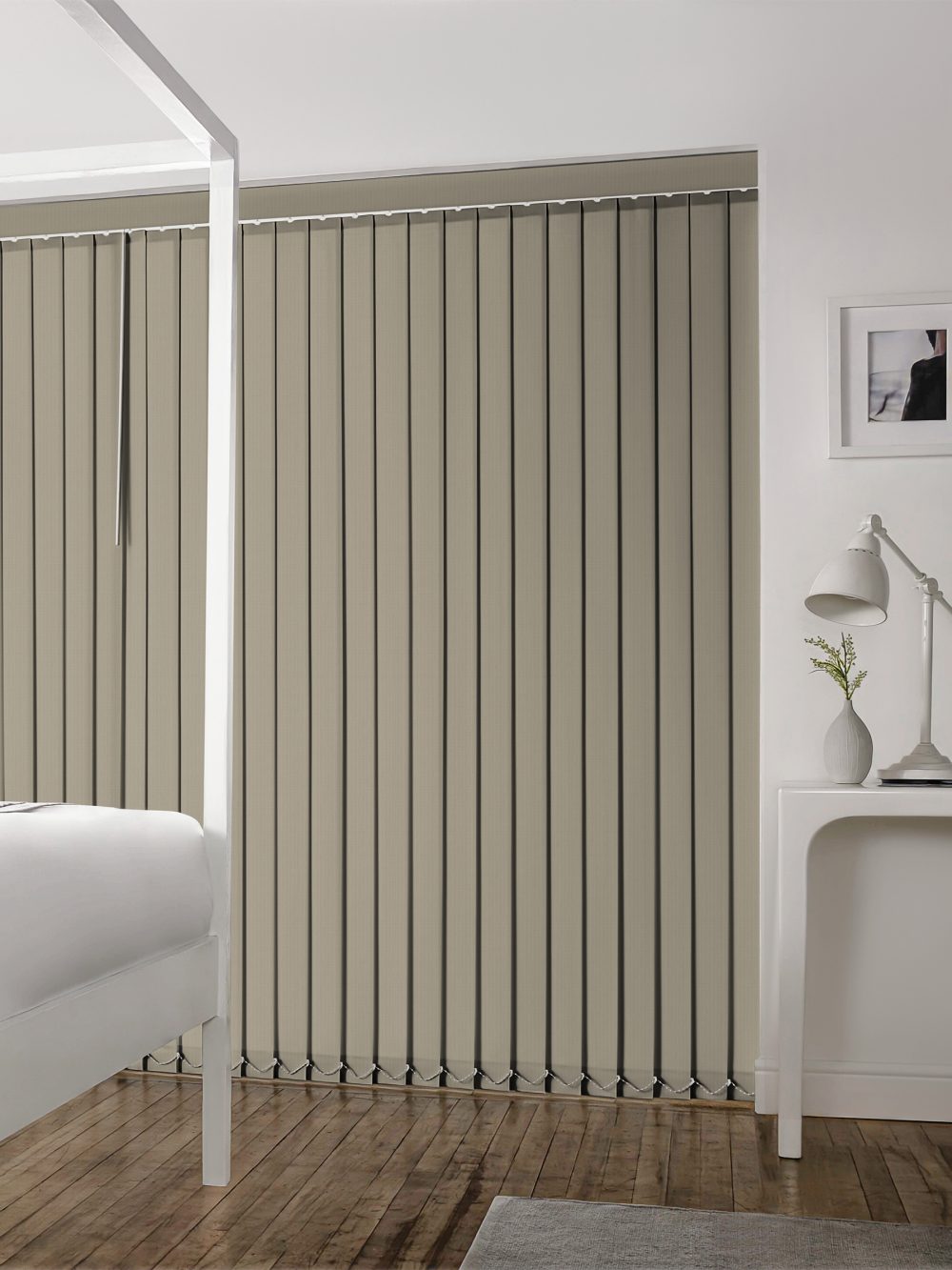 Knox Hessian Vertical Blind