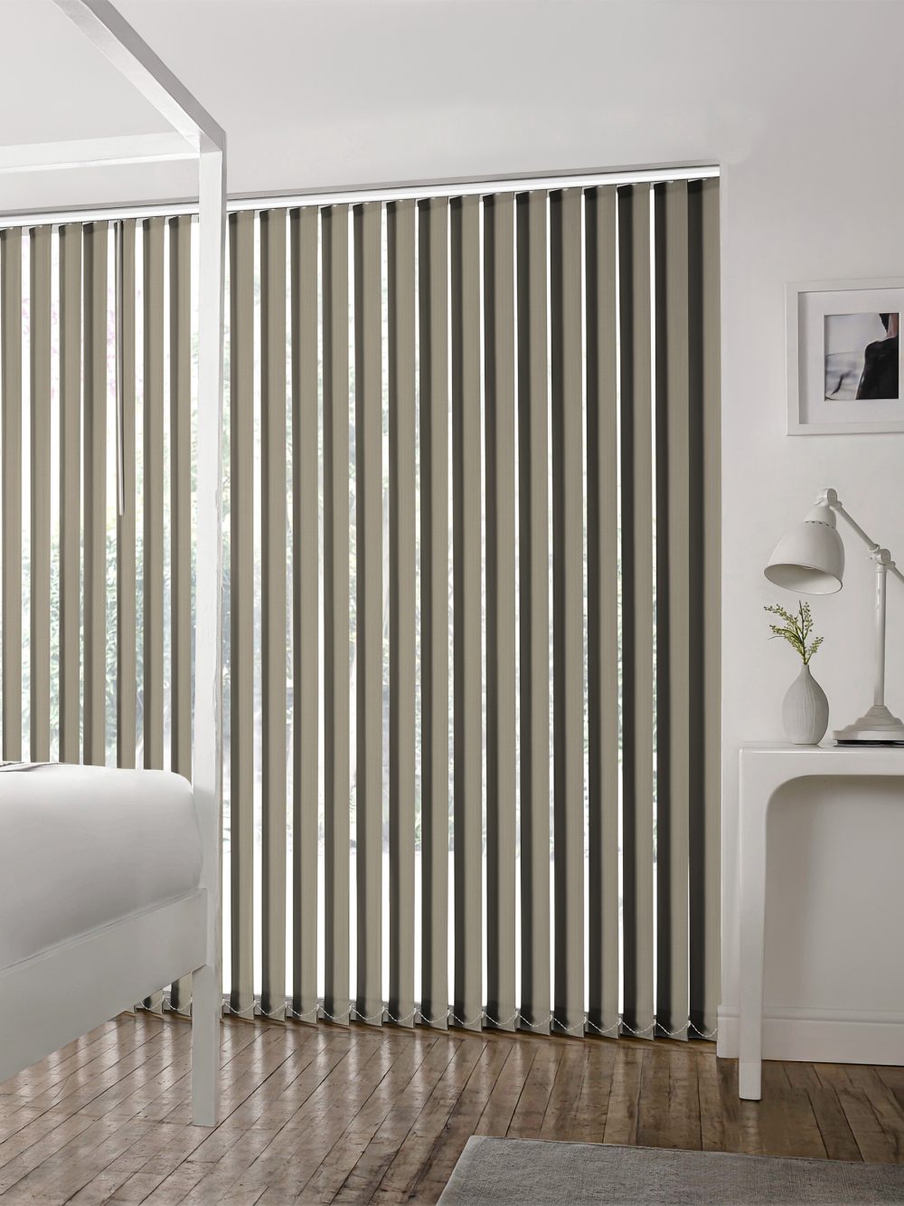 Knox Hessian Vertical Blind