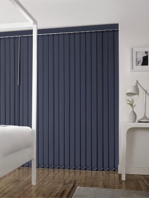 Knox Indigo Vertical Blind