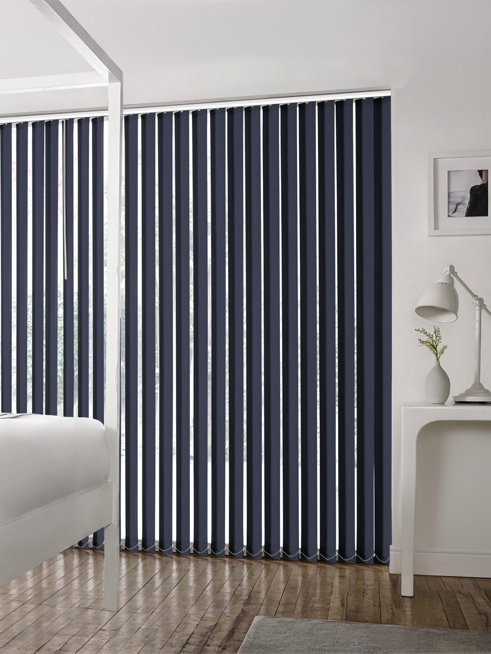 Knox Indigo Vertical Blind
