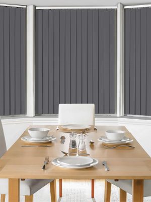 Camilla Anthracite Vertical Blind