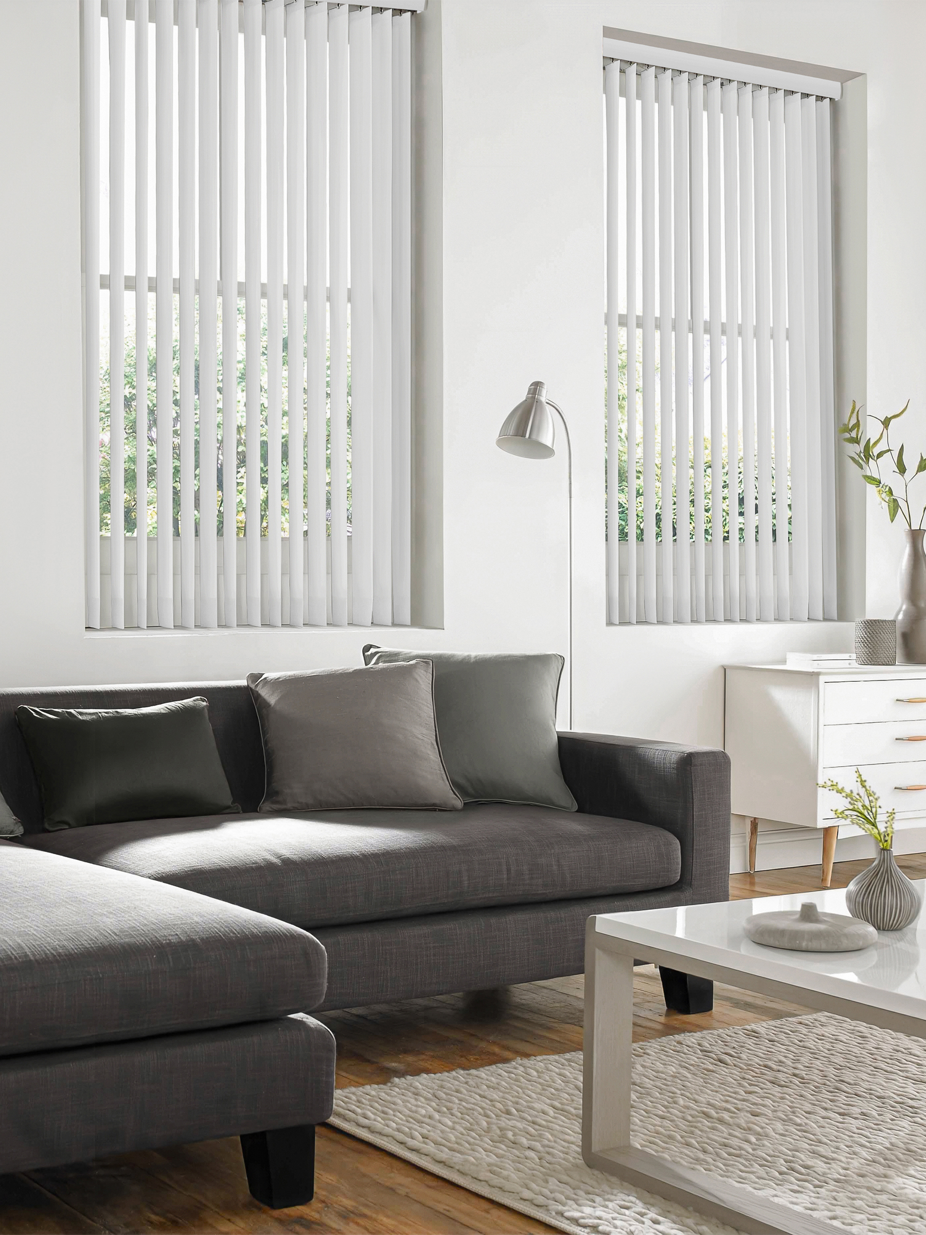 Lewis Cream Vertical Blind Lewis Cream Vertical Blind