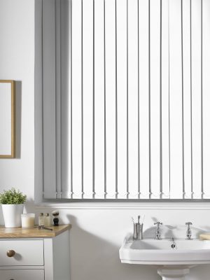 Shipley White Vertical Blind