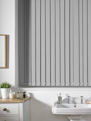 Shipley Light Grey Vertical Blind