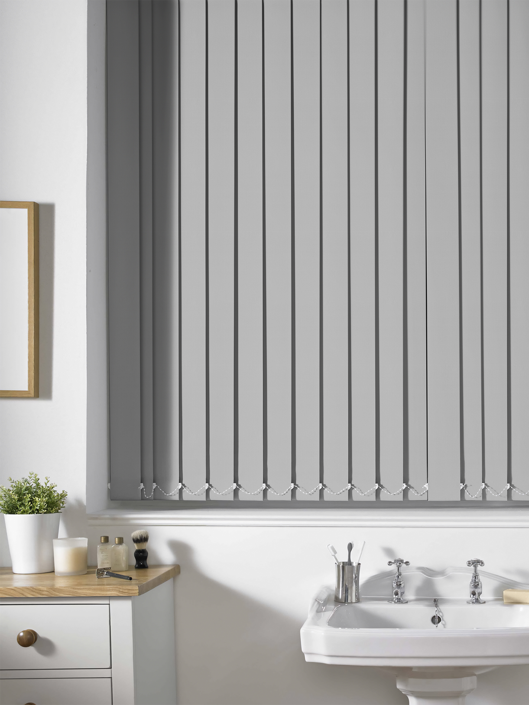 Shipley Light Grey Vertical Blind Shipley Light Grey Vertical Blind