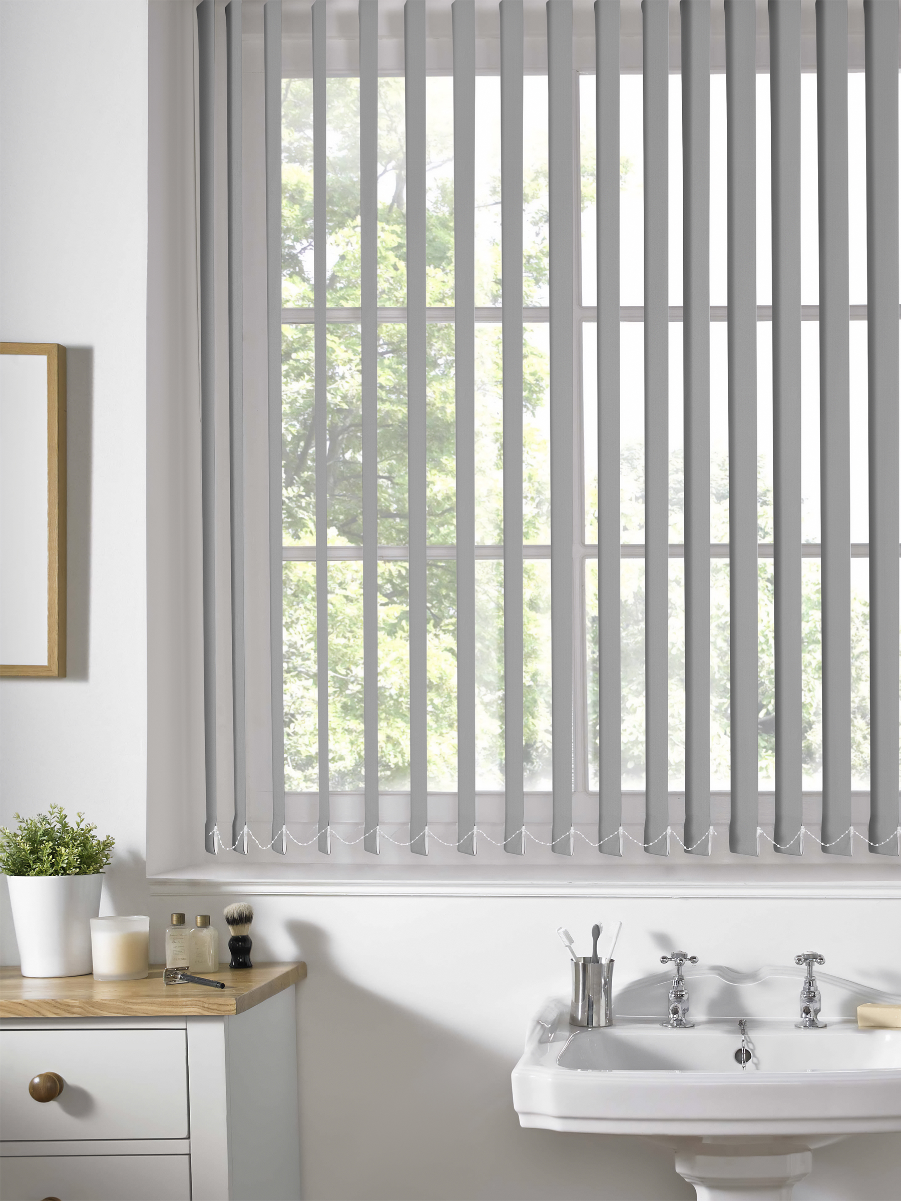 Shipley Light Grey Vertical Blind Shipley Light Grey Vertical Blind