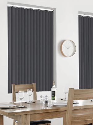 Shipley Dark Grey Vertical Blind