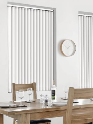 Maya Snow Vertical Blind