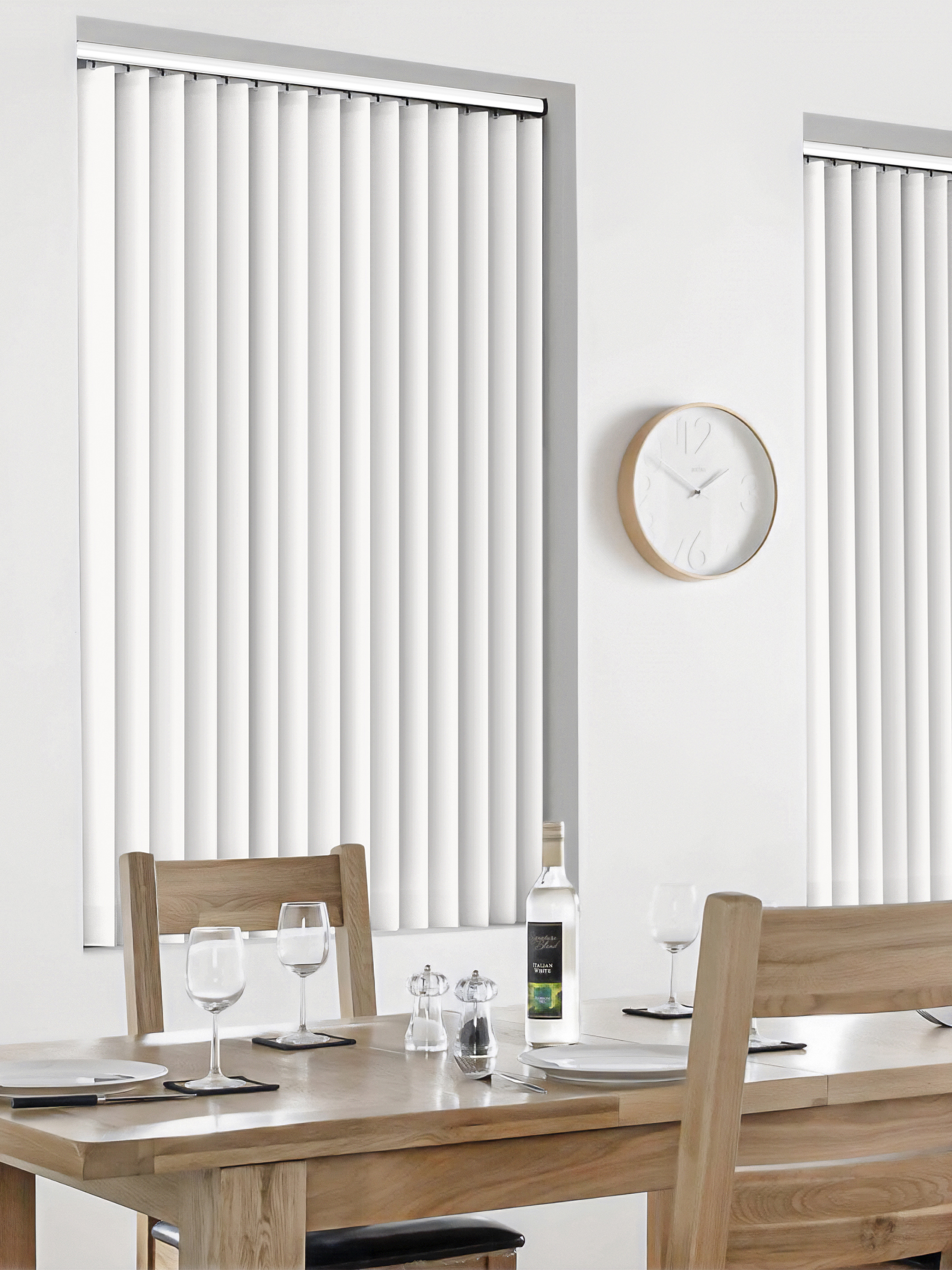 Maya Snow Vertical Blind Maya Snow Vertical Blind