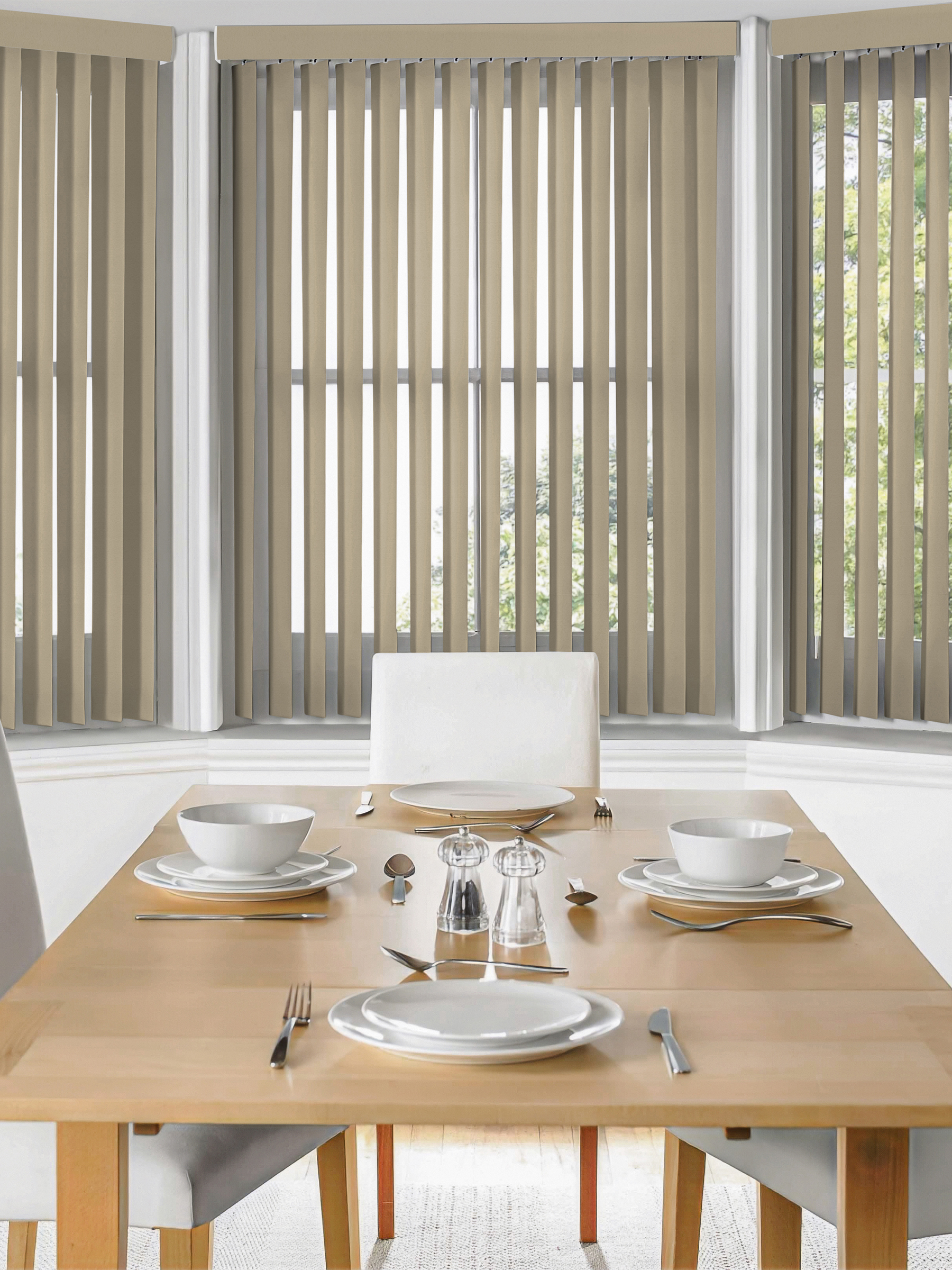 Maya Beige Vertical Blind Maya Beige Vertical Blind