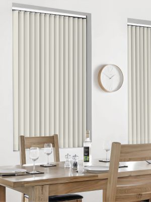 Shipley FR Cream Vertical Blind