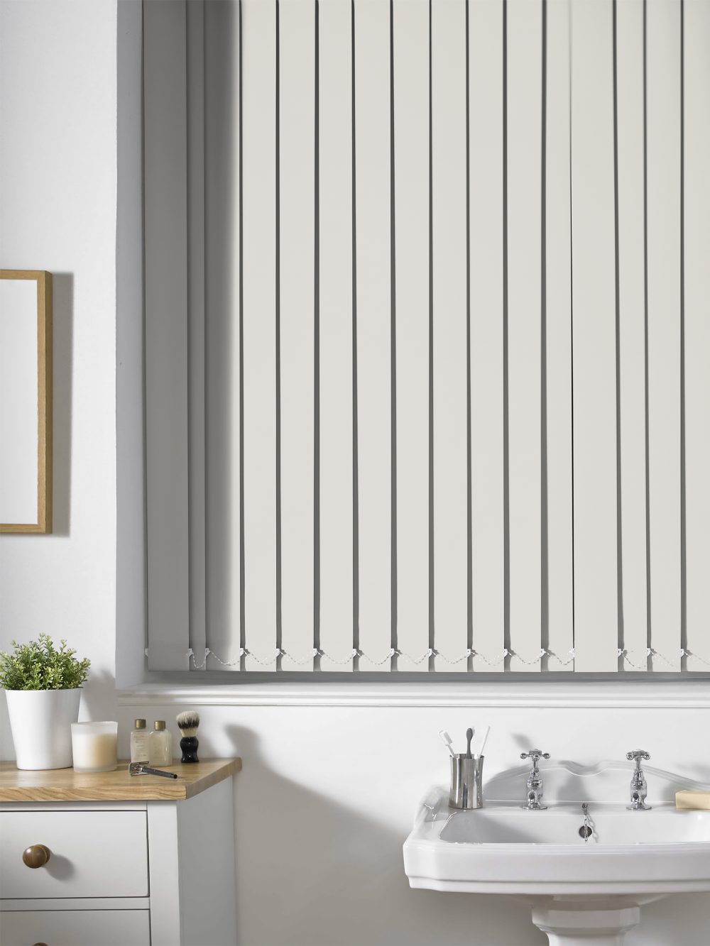 Shipley FR Chiffon Vertical Blind