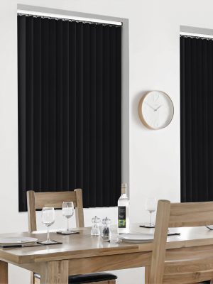 Shipley FR Noir Vertical Blind